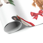 Weihnachtskühe Geschenkpapier (Rolleneckpunkt)