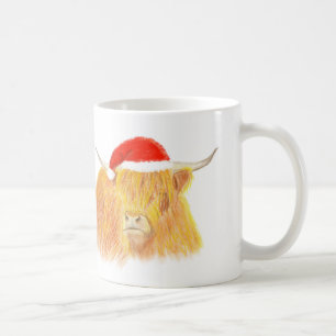 Weihnachtskühe mit dieser Tasse