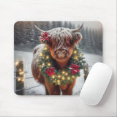 Weihnachtskühe Mousepad (Mit Mouse)