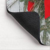 Weihnachtskühe Mousepad (Ecke)
