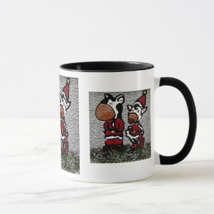Weihnachtskühe Tasse