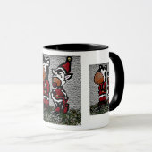 Weihnachtskühe Tasse (VorderseiteRechts)