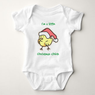 Weihnachtsküken Baby Strampler