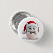 Weihnachtsküken Button (Vorne & Hinten)
