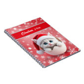 Weihnachtsküken Notizblock (Rechte Seite)