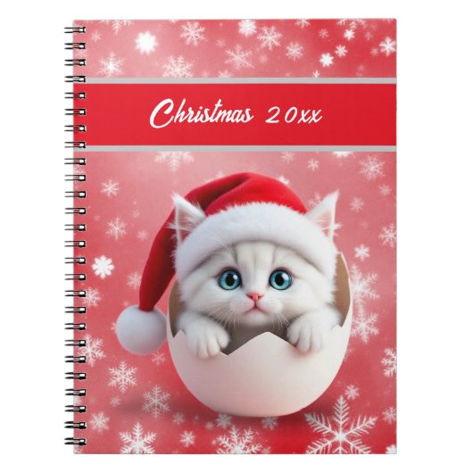 Weihnachtsküken Notizblock (Vorderseite)