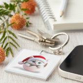 Weihnachtsküken Schlüsselanhänger (Vorderseite rechts)