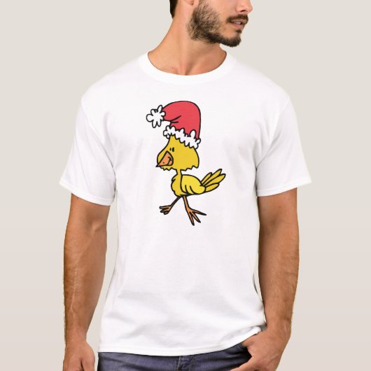 Weihnachtsküken T-Shirt (Vorderseite)