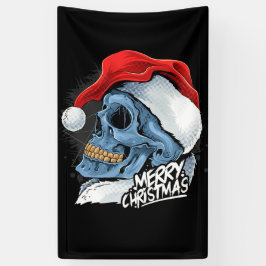 Weihnachtskull Banner