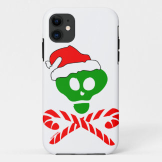 Weihnachtskull Crossbones iPhone 11 Hülle