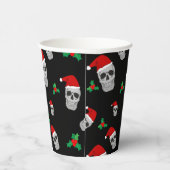 Weihnachtskull-Party-Cups - Stil 1 Pappbecher (Rechts)