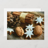 Weihnachtskulptur Postkarte (Vorne/Hinten)