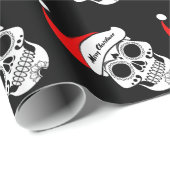Weihnachtskulpturen Geschenkpapier (Rolleneckpunkt)