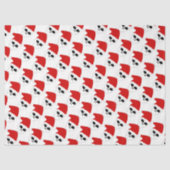 Weihnachtskulpturen Seidenpapier (Vorderseite)