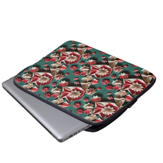 Weihnachtskunst 11 - Laptop-Sieb Laptopschutzhülle (Vorne Knopf)