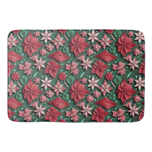 Weihnachtskunst 12 - Bath Mat Badematte (Vorderseite)