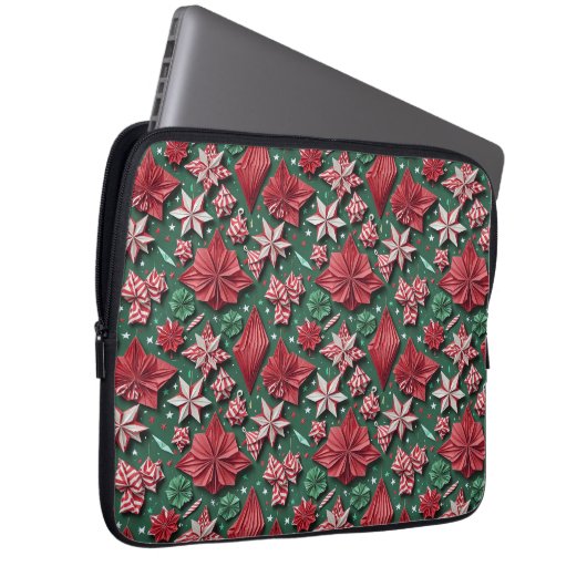 Weihnachtskunst 12 - Laptop-Sieb Laptopschutzhülle (Vorne Rechts)