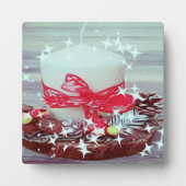 Weihnachtskunst Fotoplatte (Vorderseite)