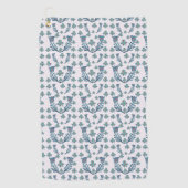 Weihnachtskunst Golfhandtuch (Vorderseite)