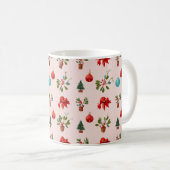 Weihnachtskunst Kaffeetasse (VorderseiteRechts)