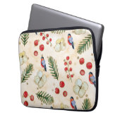 Weihnachtskunst Kindergarten Laptopschutzhülle (Vorderseite Links)