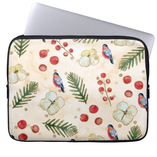 Weihnachtskunst Kindergarten Laptopschutzhülle (Vorderseite)
