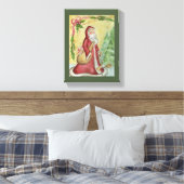 Weihnachtskunst Leinwand Print (Insitu (Schlafzimmer))