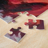 Weihnachtskunst: Santa Claus mit Great Dane Puzzle (Seite)
