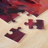 Weihnachtskunst: Santa Claus mit Great Dane Puzzle (Seite)