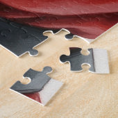 Weihnachtskunst: Santa Claus mit Poodle Puzzle (Seite)