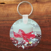 Weihnachtskunst Schlüsselanhänger (Vorderseite)