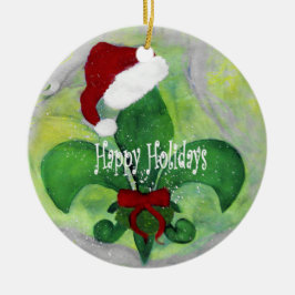 Weihnachtskunst Weihnachtsschmuck Lilie