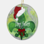 Weihnachtskunst Weihnachtsschmuck Lilie (Links)