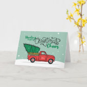 Weihnachtskunst zu Weihnachten Karte (Gelbe Blume)