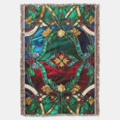 Weihnachtskunstdesignturm Blanket Decke (Vorderseite Vertikal)
