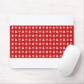 Weihnachtskunstmuster Design Winter Snow Flake Mousepad (Mit Mouse)