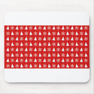 Weihnachtskunstmuster Design Winter Snow Flake Mousepad