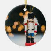 Weihnachtskunstspinner-Ornament SlipperyJoe Keramik Ornament (Vorne)