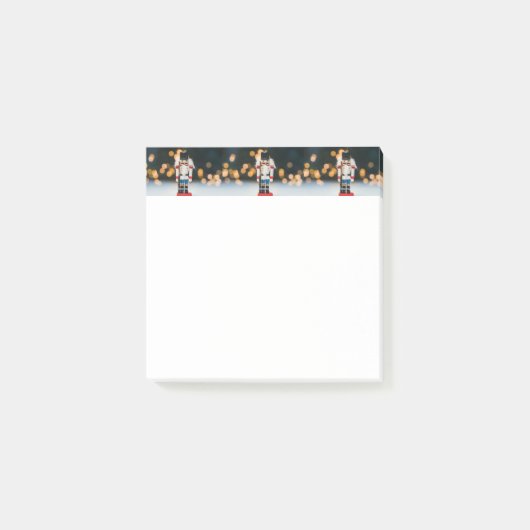 Weihnachtskunstspinner-Ornament SlipperyJoe Post-it Klebezettel (Vorderseite)