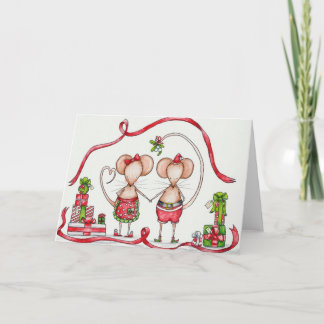 Weihnachtskuppel Feiertagskarte