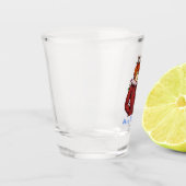 Weihnachtskuppel Schnapsglas (Links)