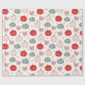 Weihnachtskürbis Geschenkpapier (Flach)