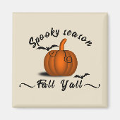 Weihnachtskürbis ist hier magnet (Vorne)