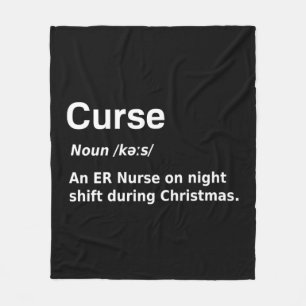 Weihnachtskurse Definition Funny Fleecedecke