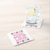 Weihnachtskuss der Liebe Untersetzer (Vor Ort)