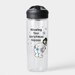 Weihnachtsküsschen an Dich  Trinkflasche