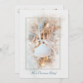 Weihnachtsküste Themenabend einladen Einladung (Vorne/Hinten)