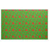 Weihnachtsküstenseemuster Stoff (Fat Quarter (45,7 x 55,9 cm))