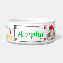 Weihnachtskutheit Pet Bowl Furry Little Xmas Napf