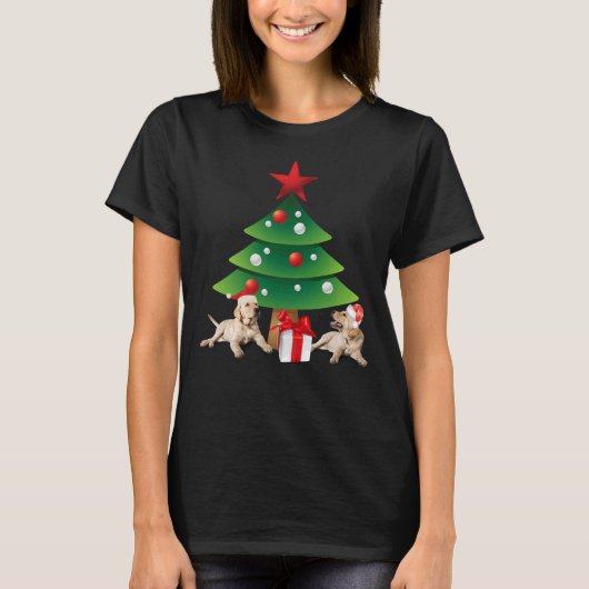 WeihnachtsLabradore T-Shirt (Vorderseite)
